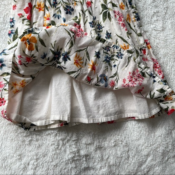 Floral print puff sleeve dress 18-24m - Picture 4 of 5